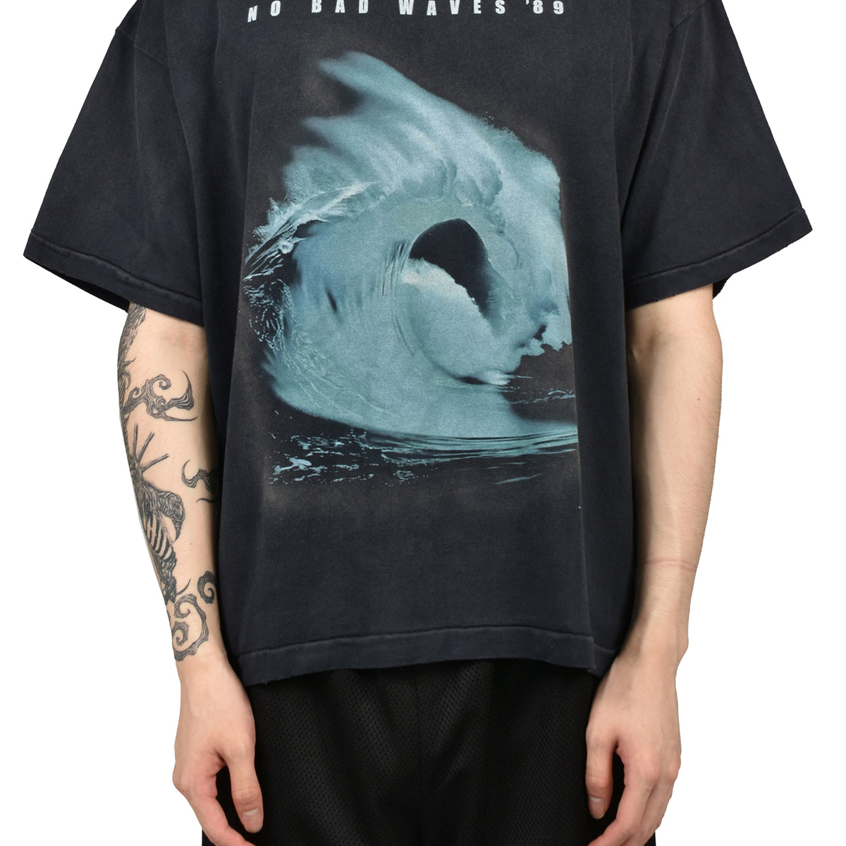 JUN/NAKAYAMA Tシャツ JUN/NAKAYAMA JUN NAKAYAMA SS26 NO BAD T-SHIRTS / BLK - NUBIAN