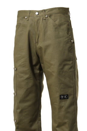 THUG CLUB FW23 THUG PANT / KHAKI -NUBIAN