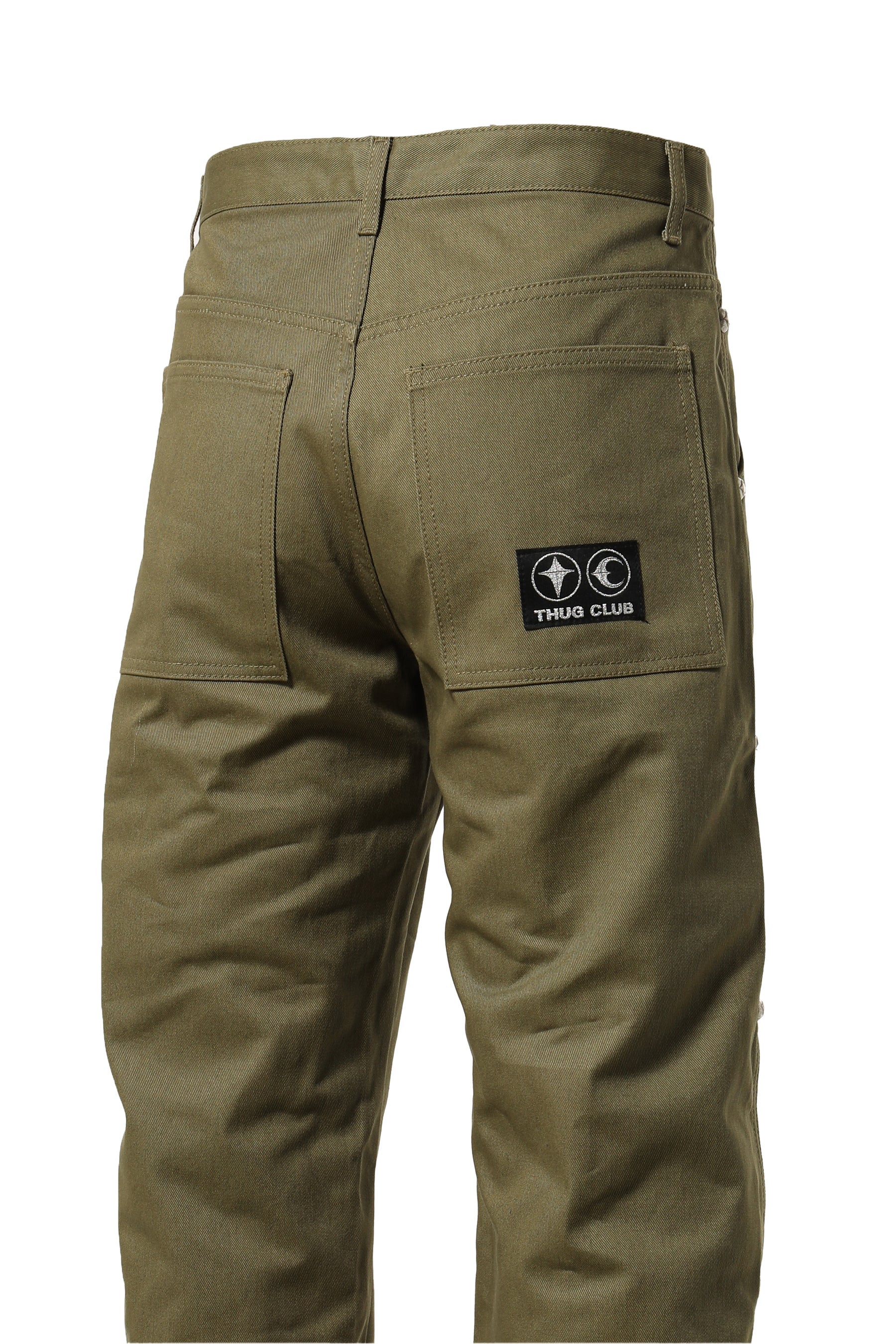 THUG CLUB FW23 THUG PANT / KHAKI -NUBIAN