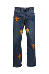 3D CROSS DENIM / INDIGO