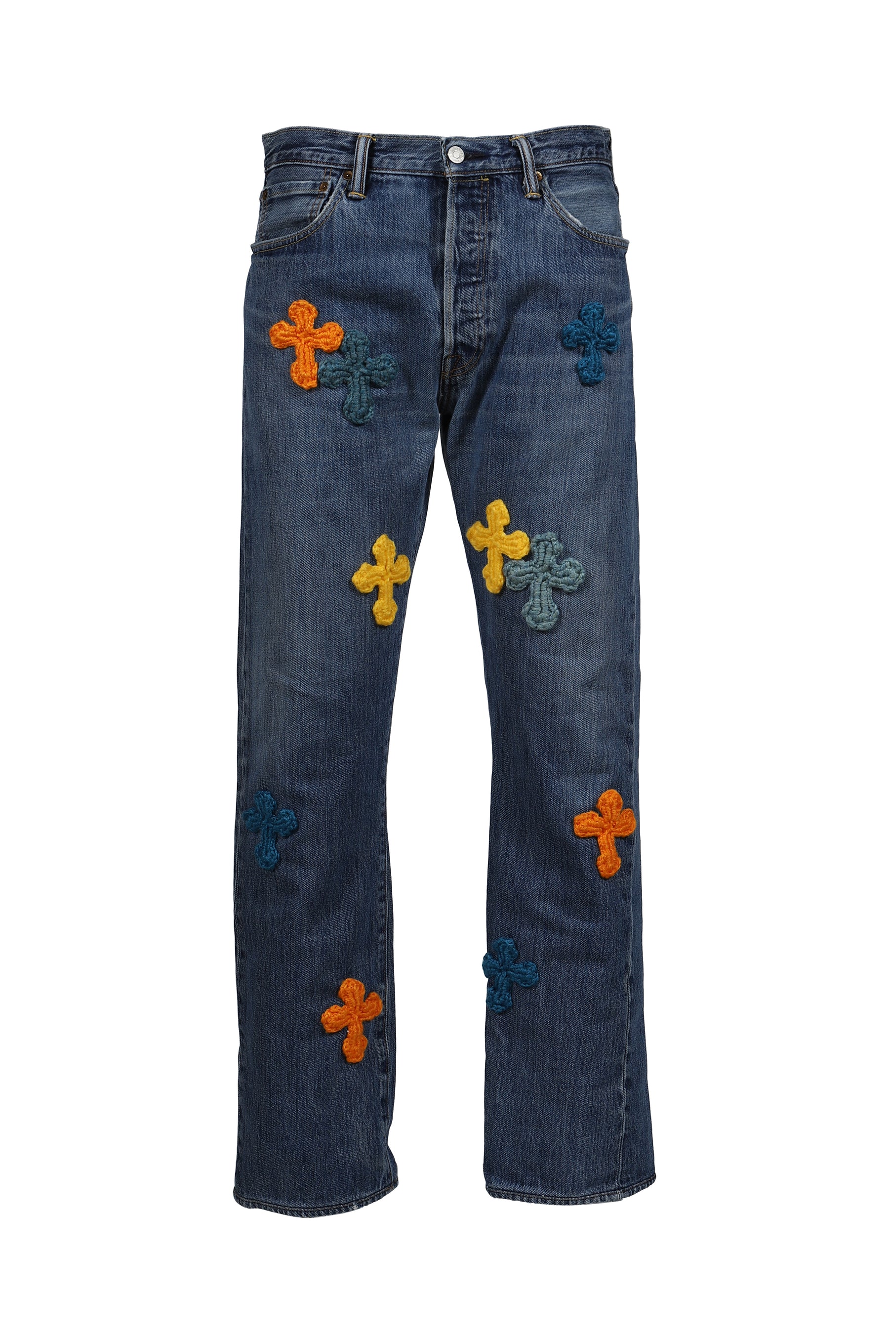 3D CROSS DENIM / INDIGO