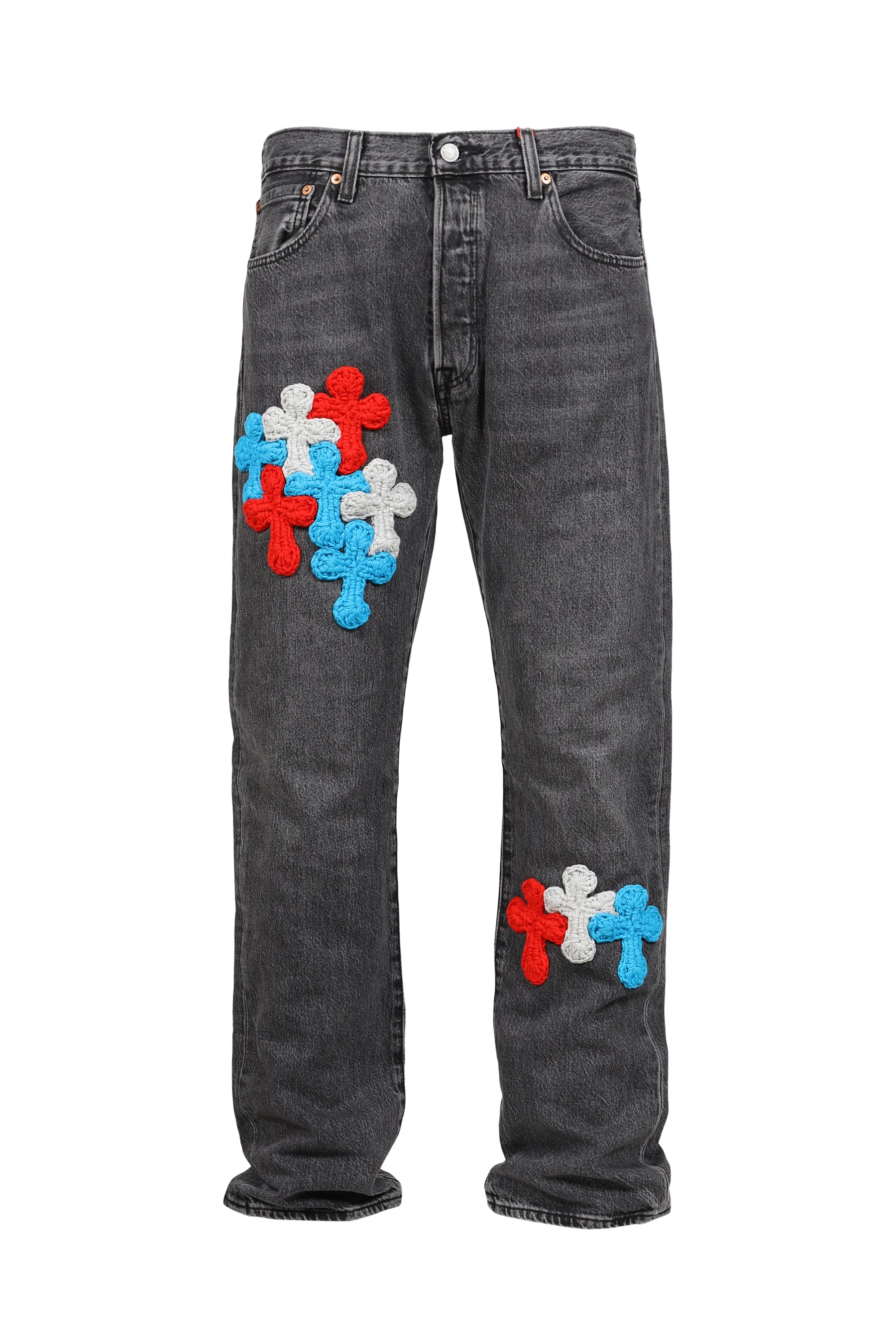 DENIM PANTS / BLK