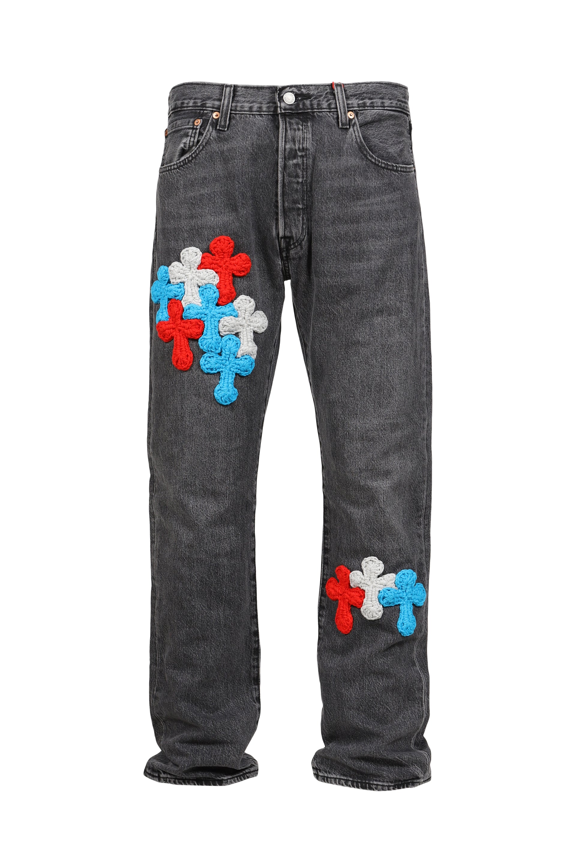 DENIM PANTS / BLK