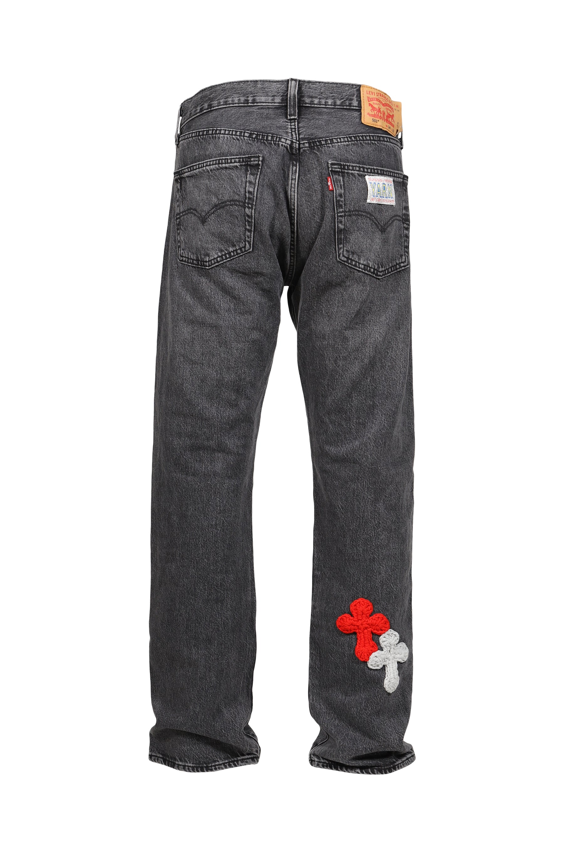 DENIM PANTS / BLK