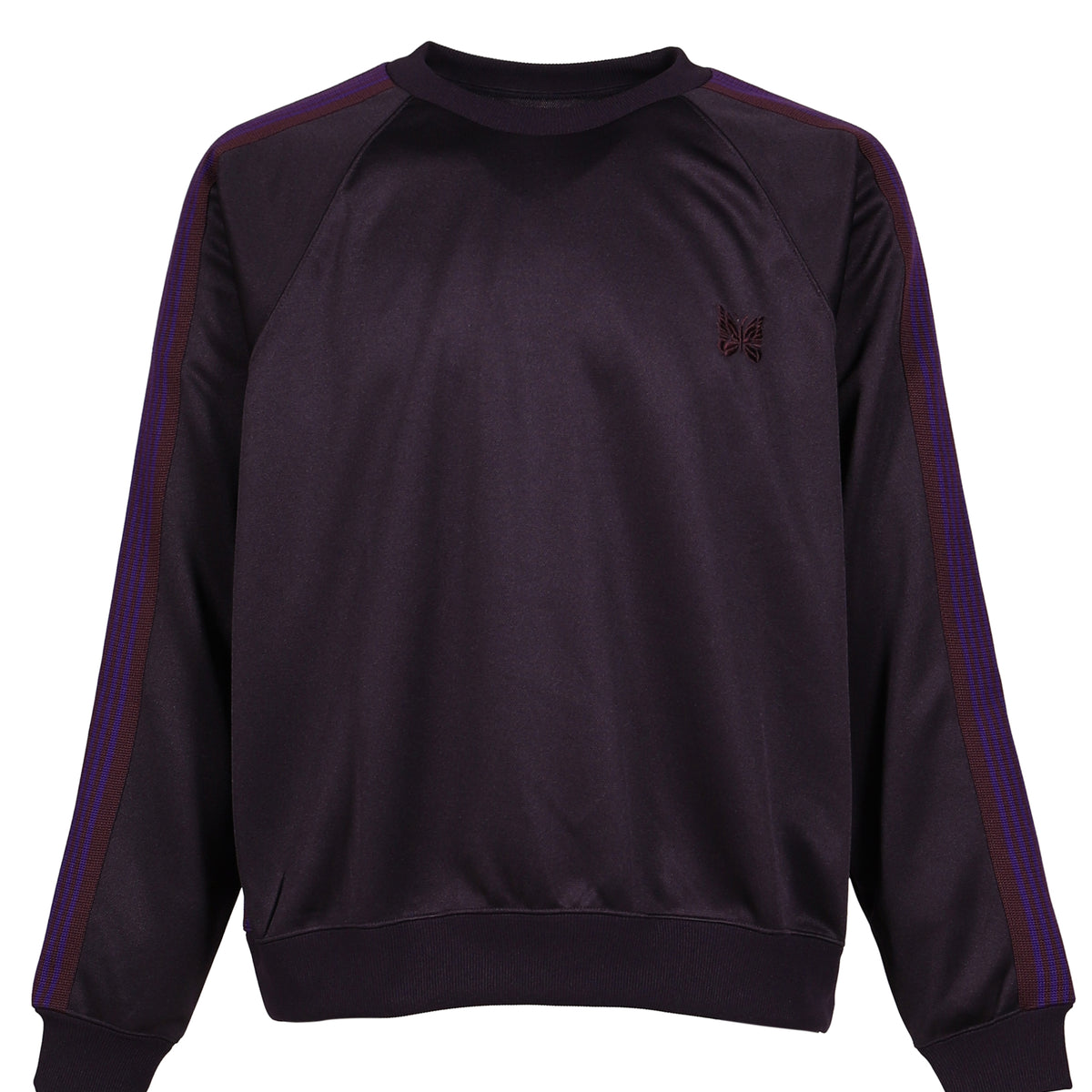 Needles ニードルス FW26 TRACK CREW NECK SHIRT - POLY SMOOTH / PUR