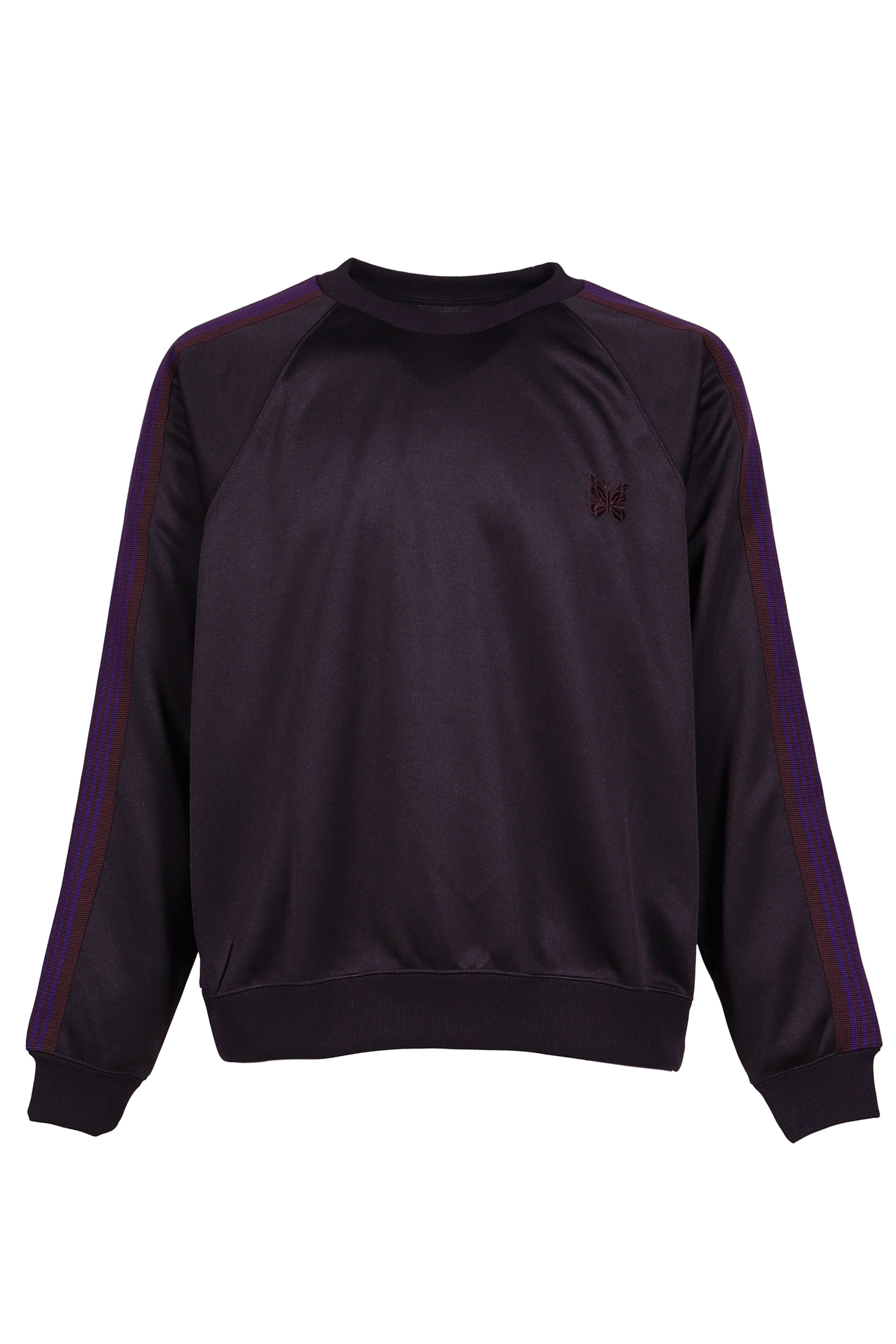 TRACK CREW NECK SHIRT - POLY SMOOTH / PUR