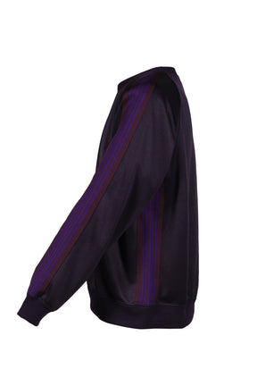 TRACK CREW NECK SHIRT - POLY SMOOTH / PUR