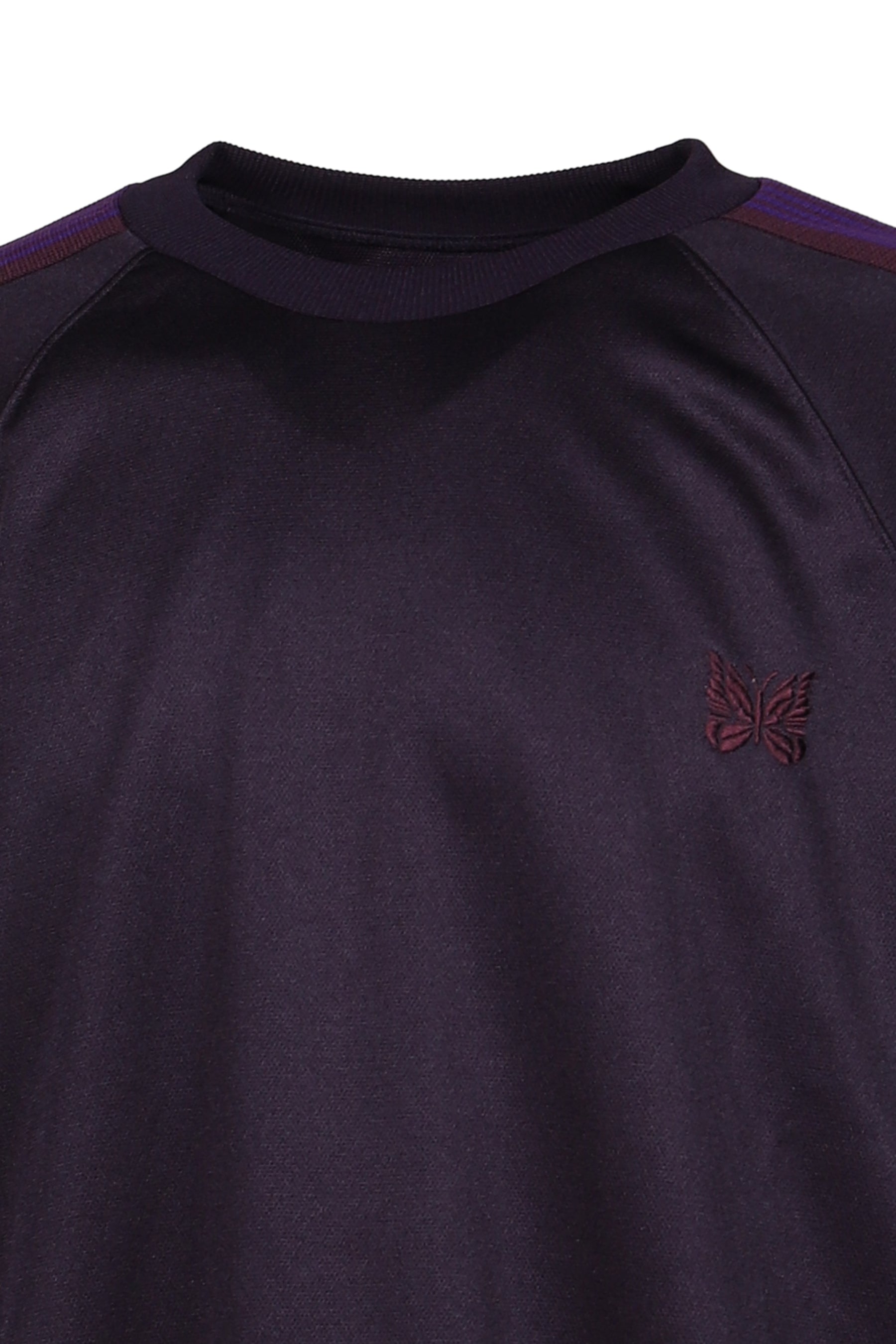 TRACK CREW NECK SHIRT - POLY SMOOTH / PUR