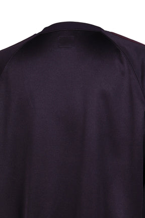 TRACK CREW NECK SHIRT - POLY SMOOTH / PUR