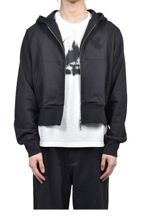 MB ZIP-UP HOODIE / BLK