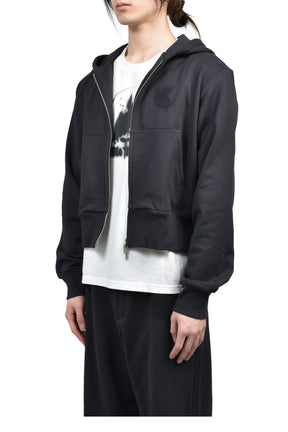 MB ZIP-UP HOODIE / BLK