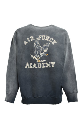 US AIR FORCE EAGLE SWEATSHIRT AGED / AGED BLK 