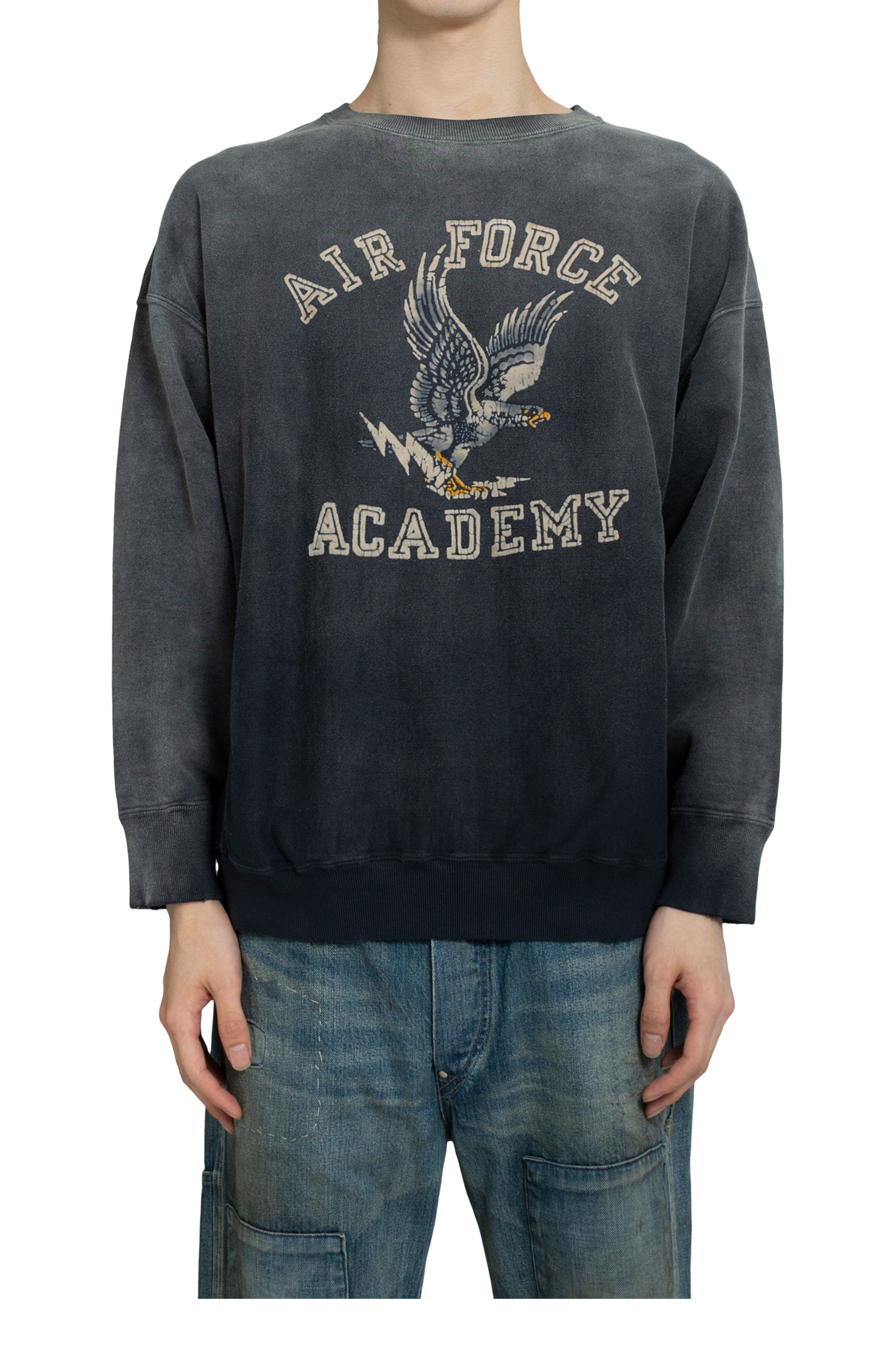 U.S. AIR FORCE EAGLE SWEATSHIRT AGED / AGED BLK