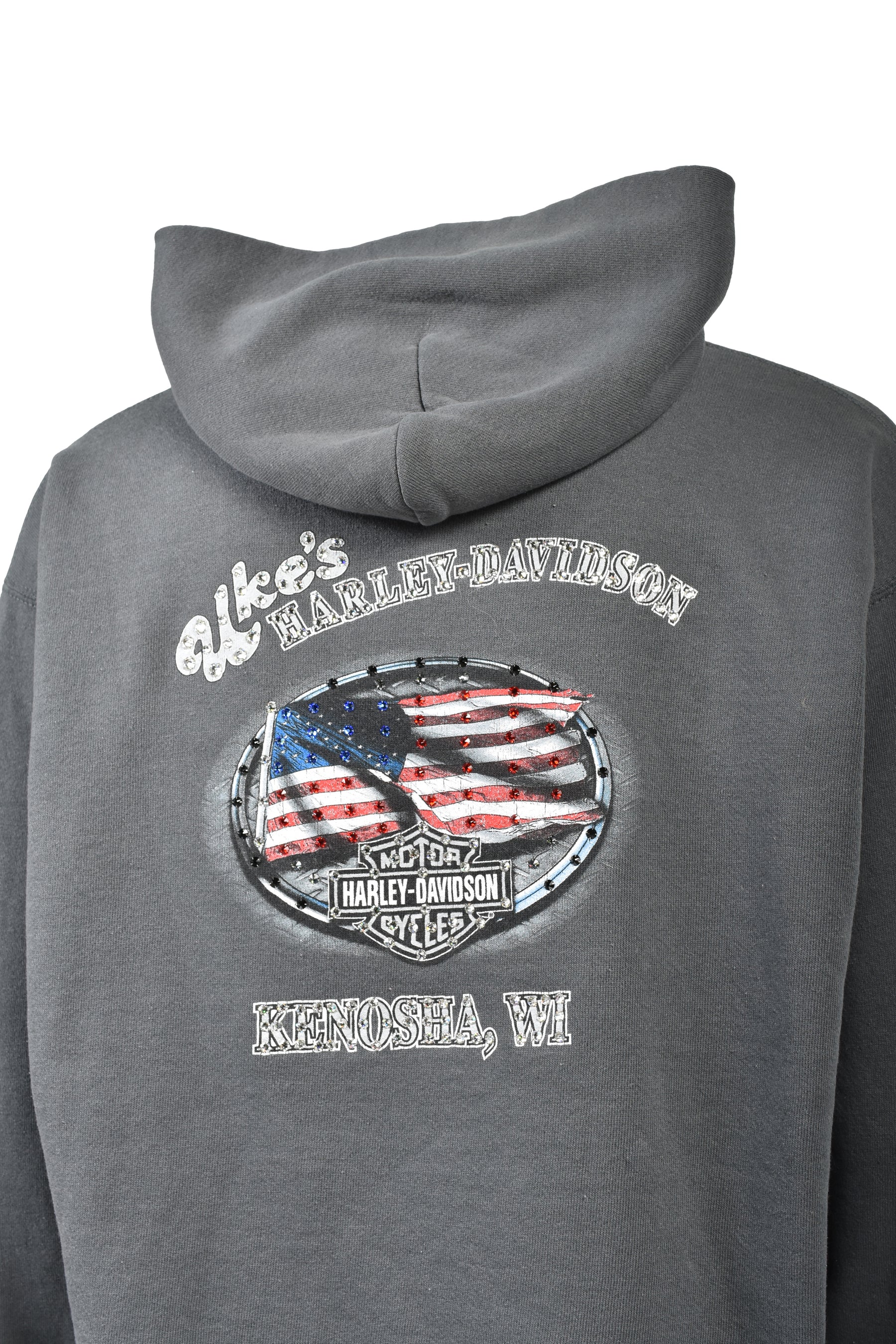 KENOSHA,WI HOODIE / DARK GRY