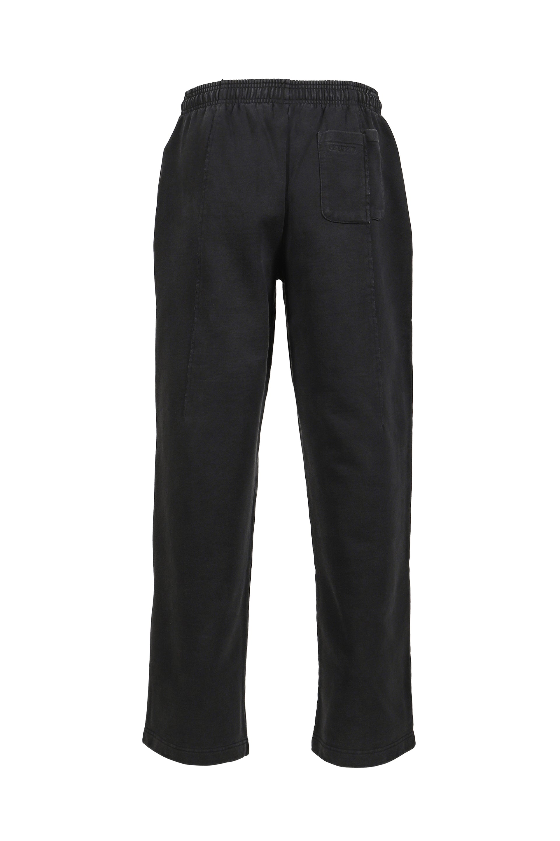 CUT SWEATPANTS / BLK