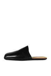 CIGARR SLIPPER / DARK SATIN BOVINE