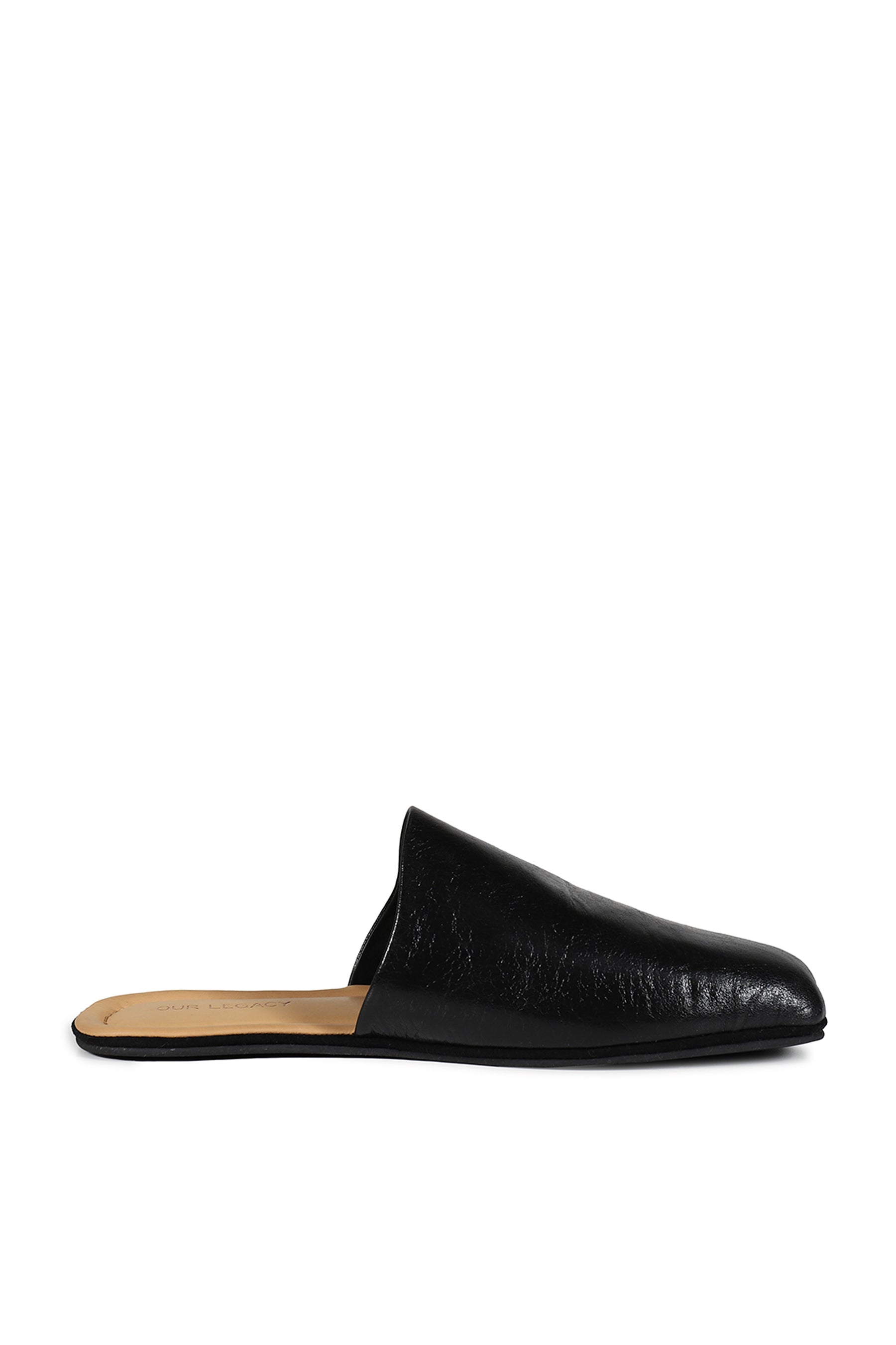 CIGARR SLIPPER / DARK SATIN BOVINE