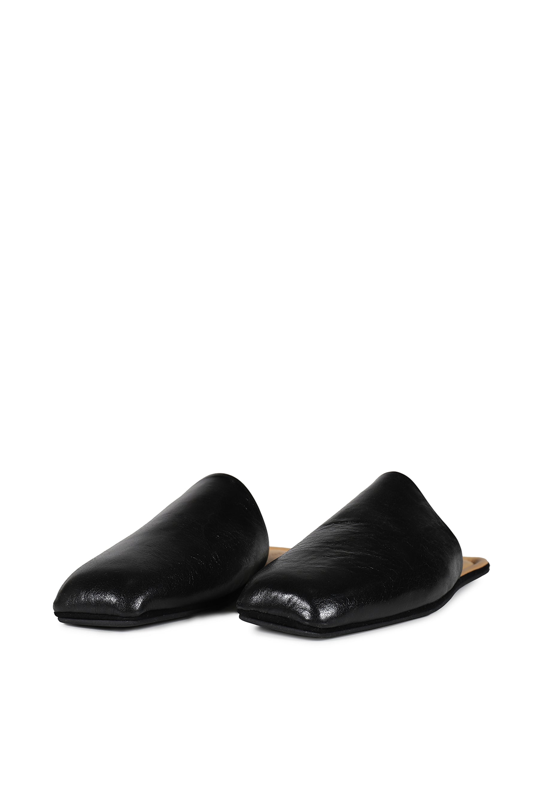 CIGARR SLIPPER / DARK SATIN BOVINE