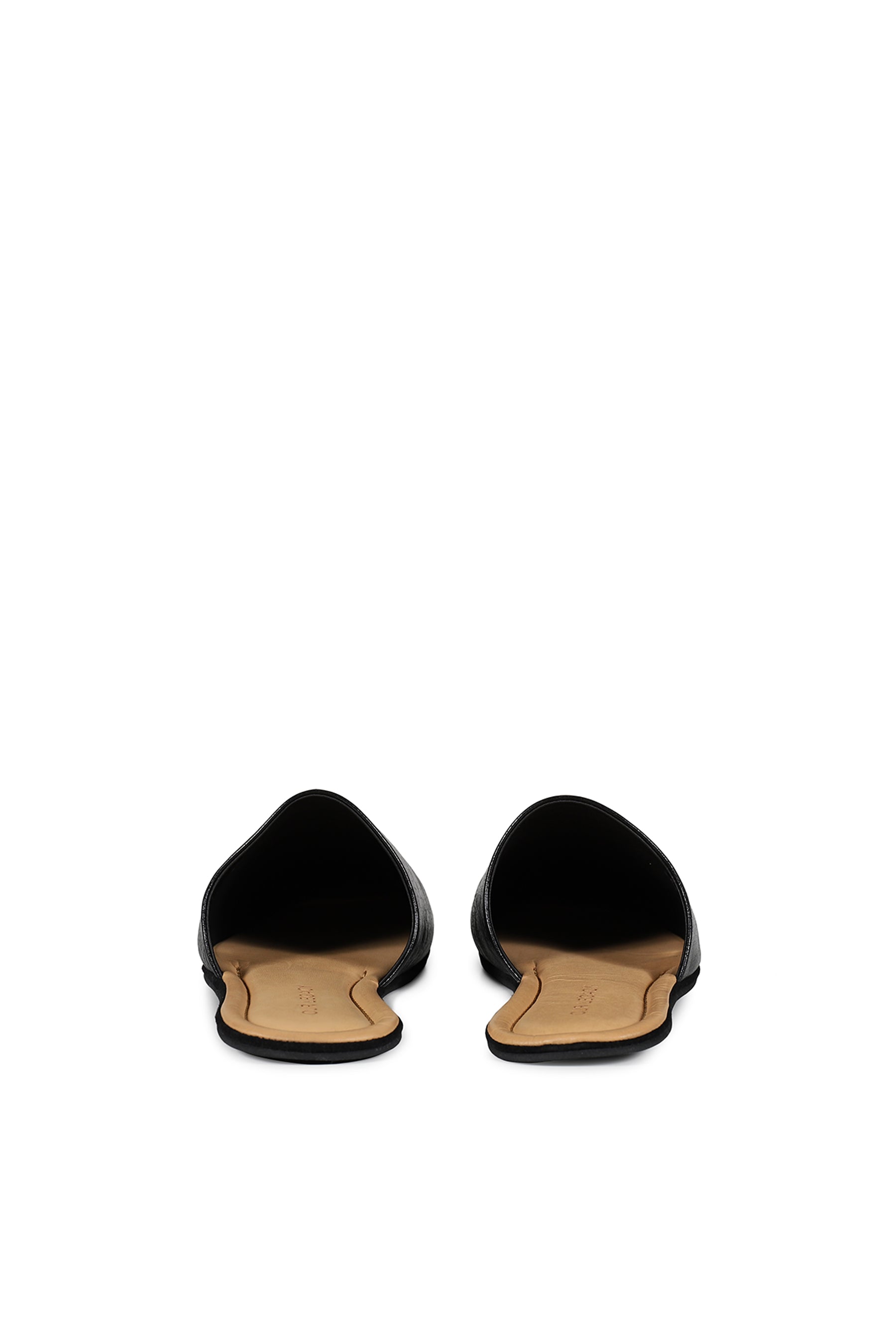 CIGARR SLIPPER / DARK SATIN BOVINE