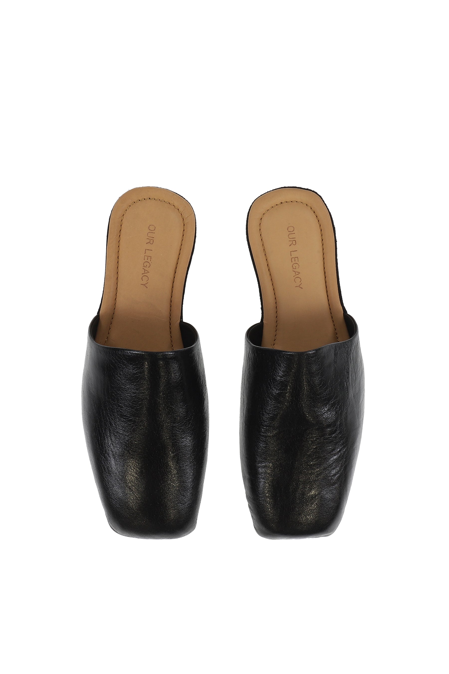 CIGARR SLIPPER / DARK SATIN BOVINE