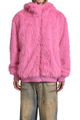 FUR JACKET / PNK