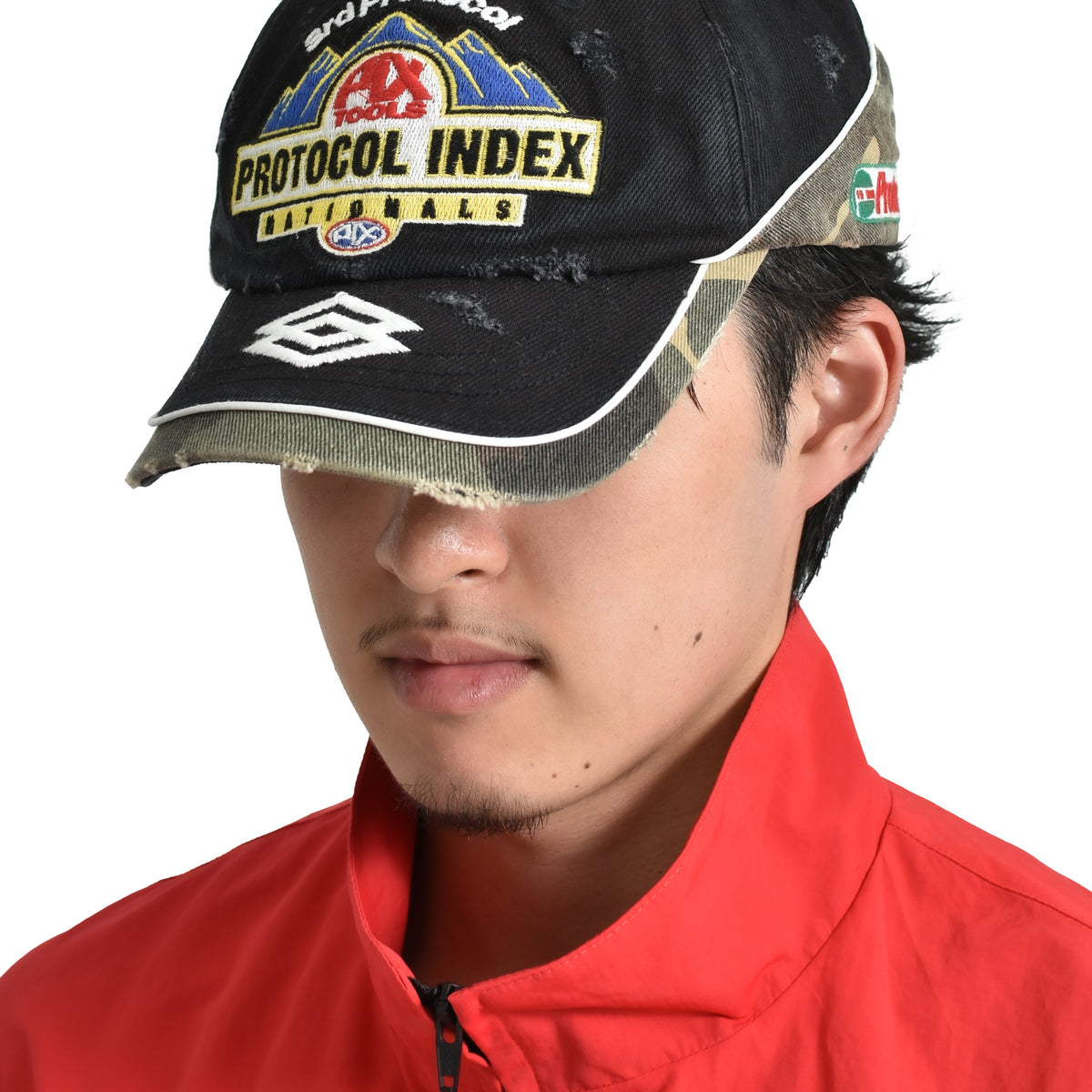Protocol Index FW25 Racing Cap / Black - Nubian