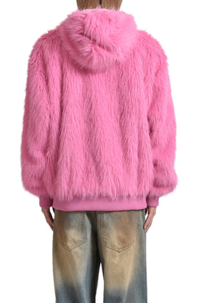 FUR JACKET / PNK