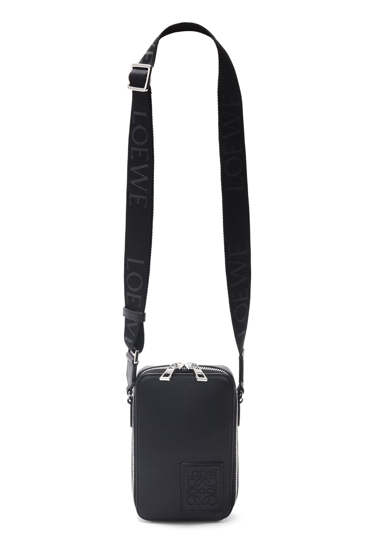 VERTICAL CROSSBODY POCKET / BLK