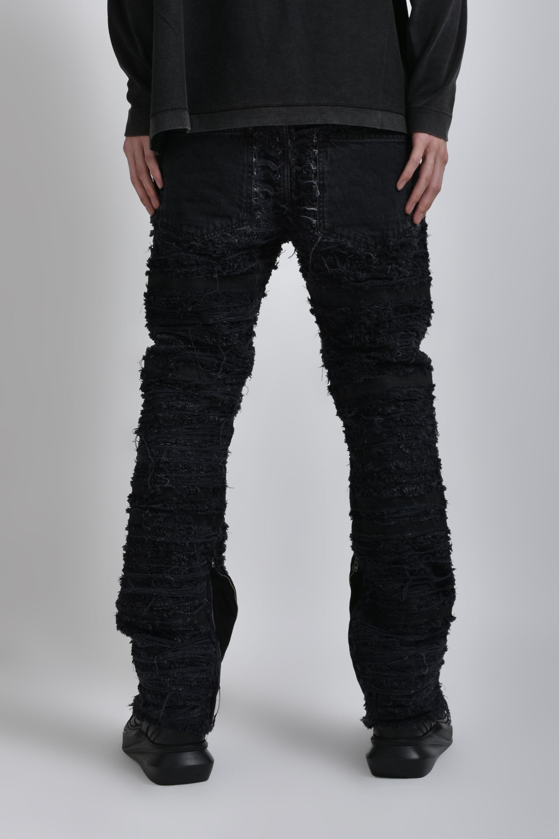 BLACKMEANS 6 POCKET JEANS / BLK