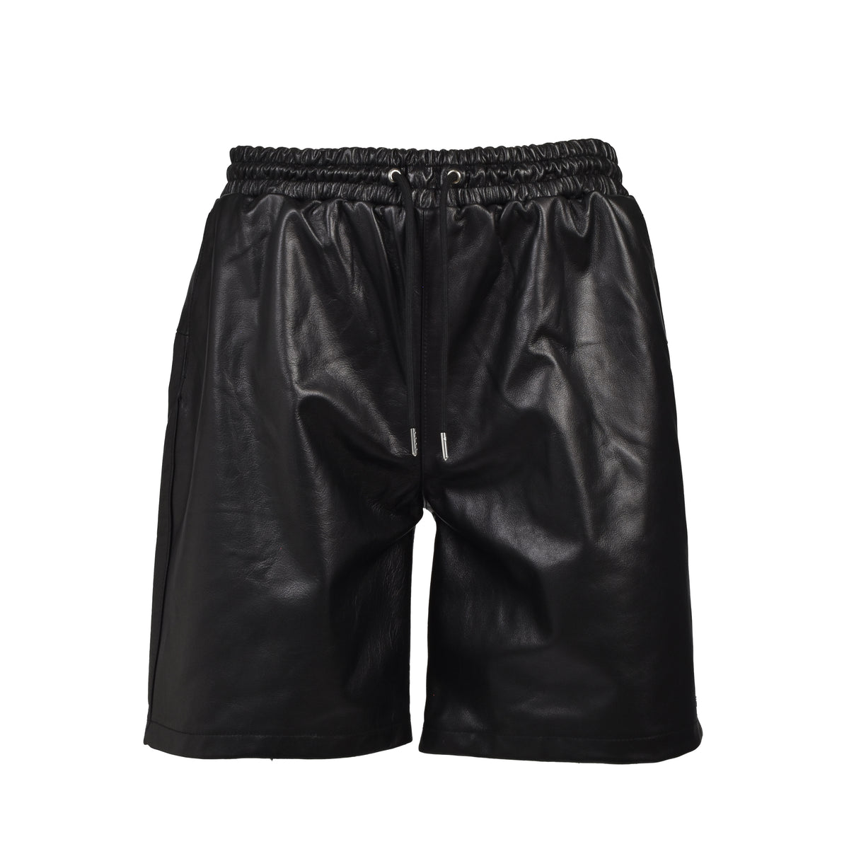 LAST NEST ラストネスト SS26 LEATHER SHORTS / BLK - NUBIAN ヌビアン