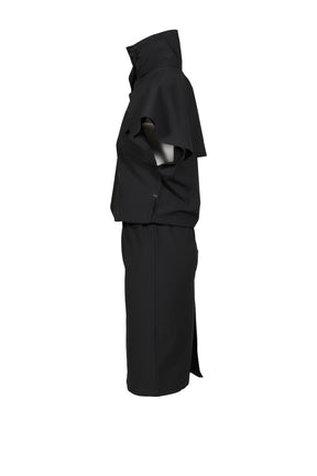 ES W DRESS / BLK