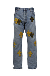 3D CROSS DENIM / INDIGO