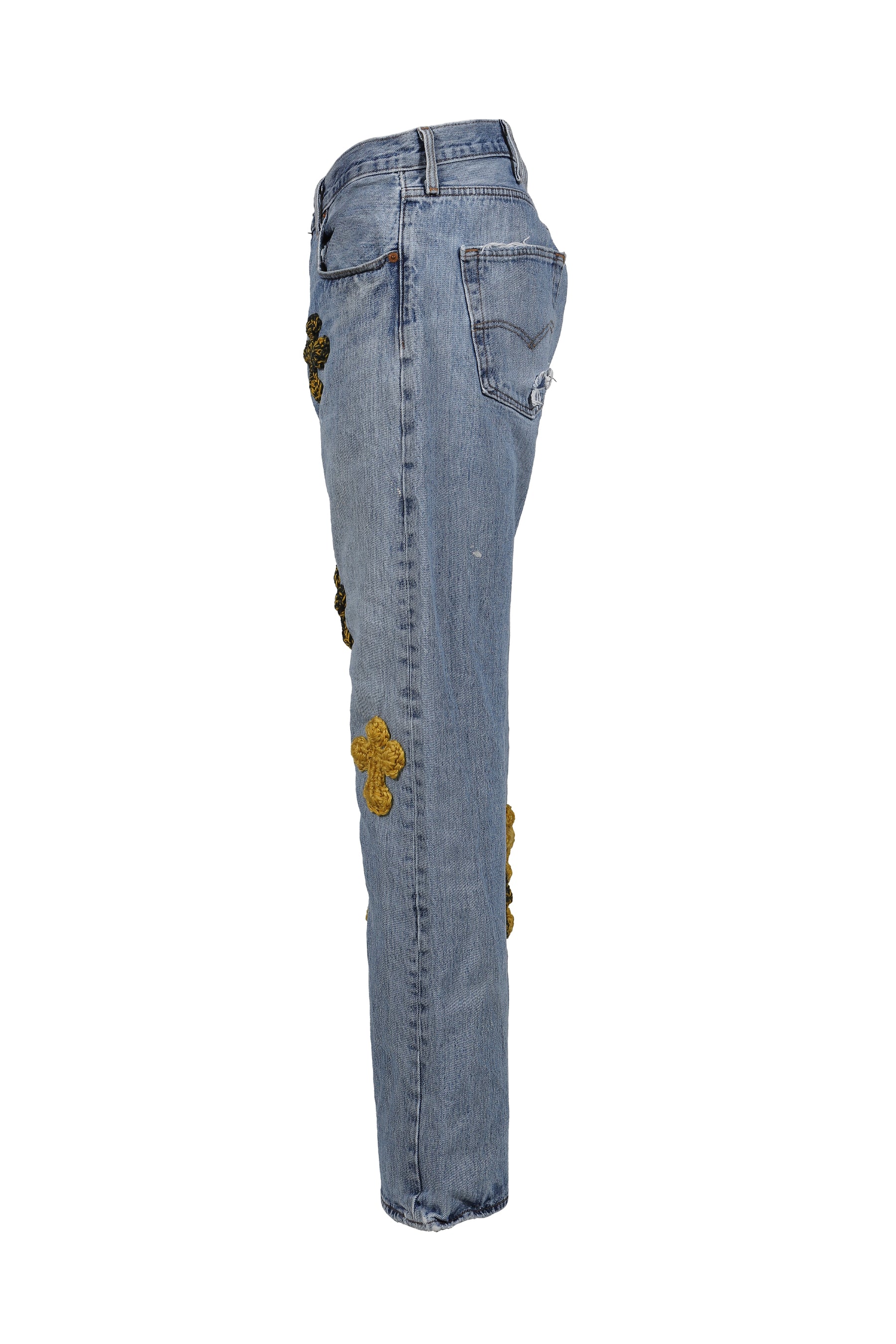 3D CROSS DENIM / INDIGO