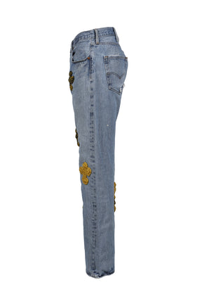 3D CROSS DENIM / INDIGO