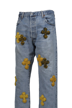 3D CROSS DENIM / INDIGO