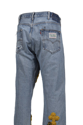 3D CROSS DENIM / INDIGO