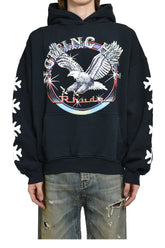 NOTTING HILL EAGLE HOODIE / VTG BLK