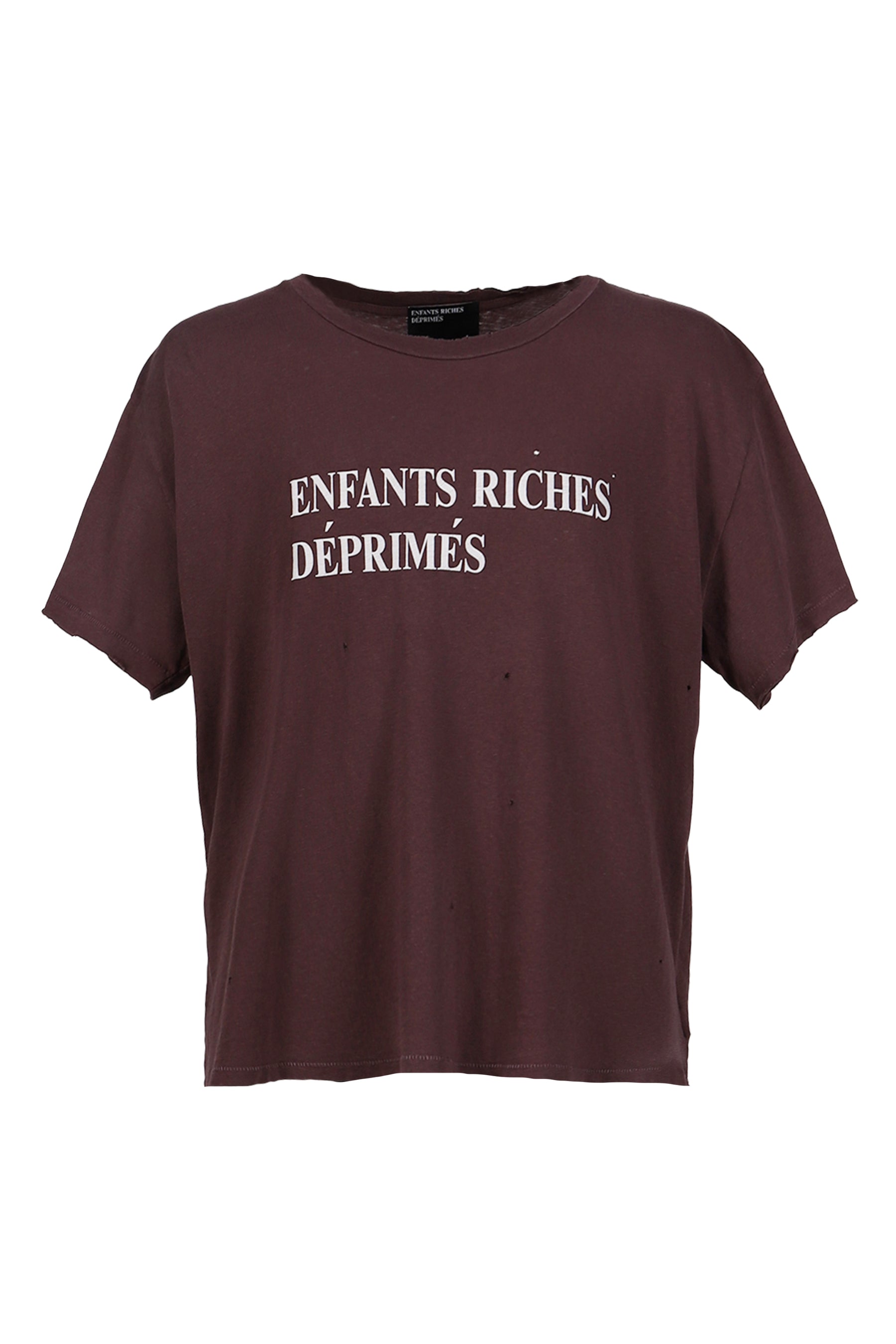 CLASSIC LOGO T-SHIRT / MUD RED 