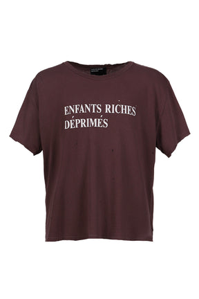 CLASSIC LOGO T-SHIRT / MUD RED 