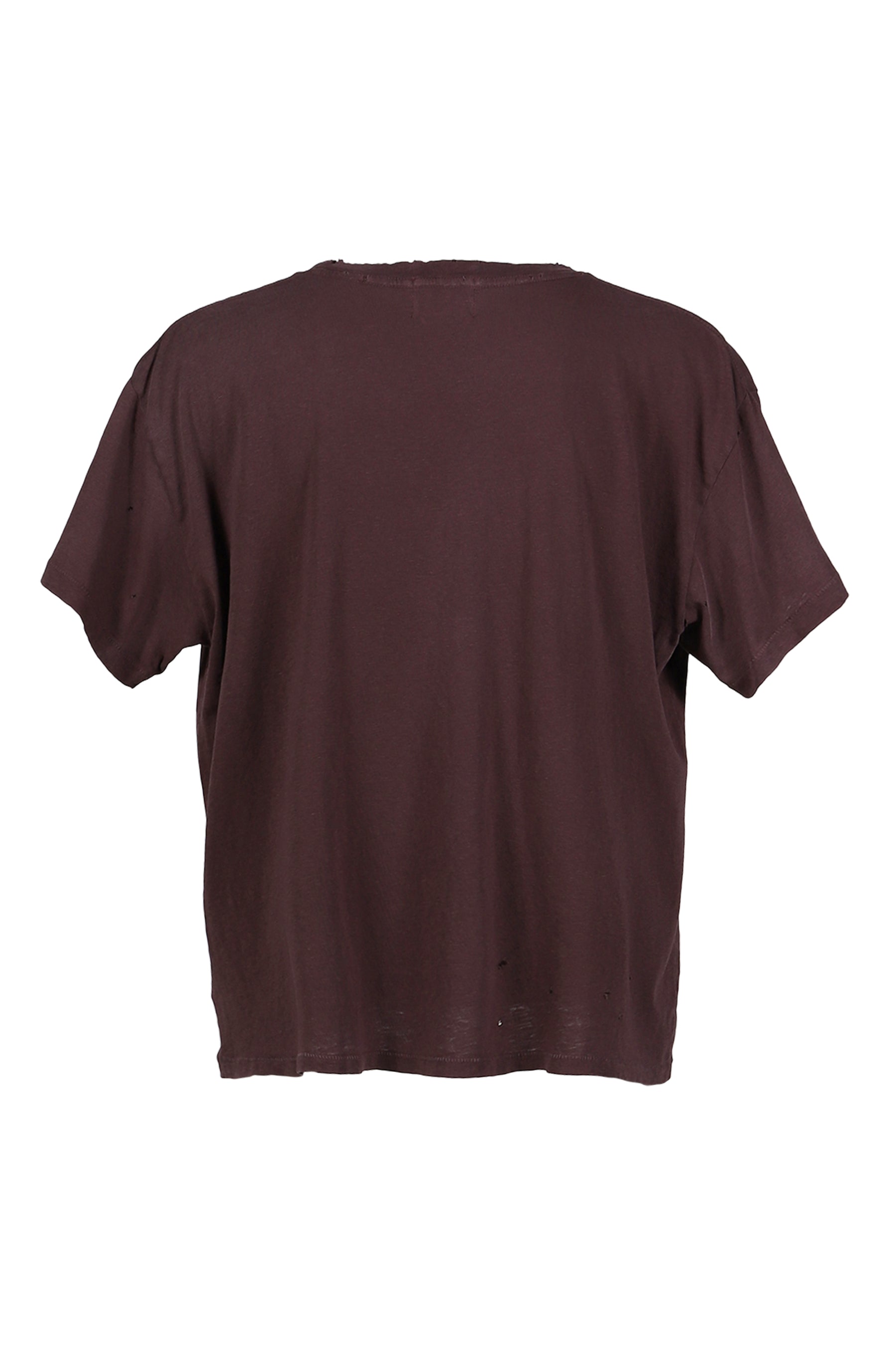CLASSIC LOGO T-SHIRT / MUD RED 