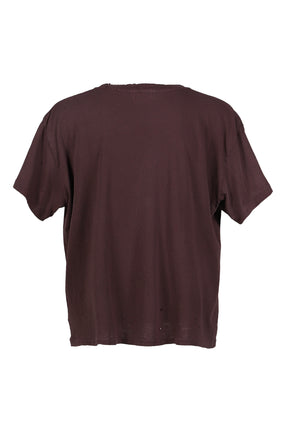 CLASSIC LOGO T-SHIRT / MUD RED 
