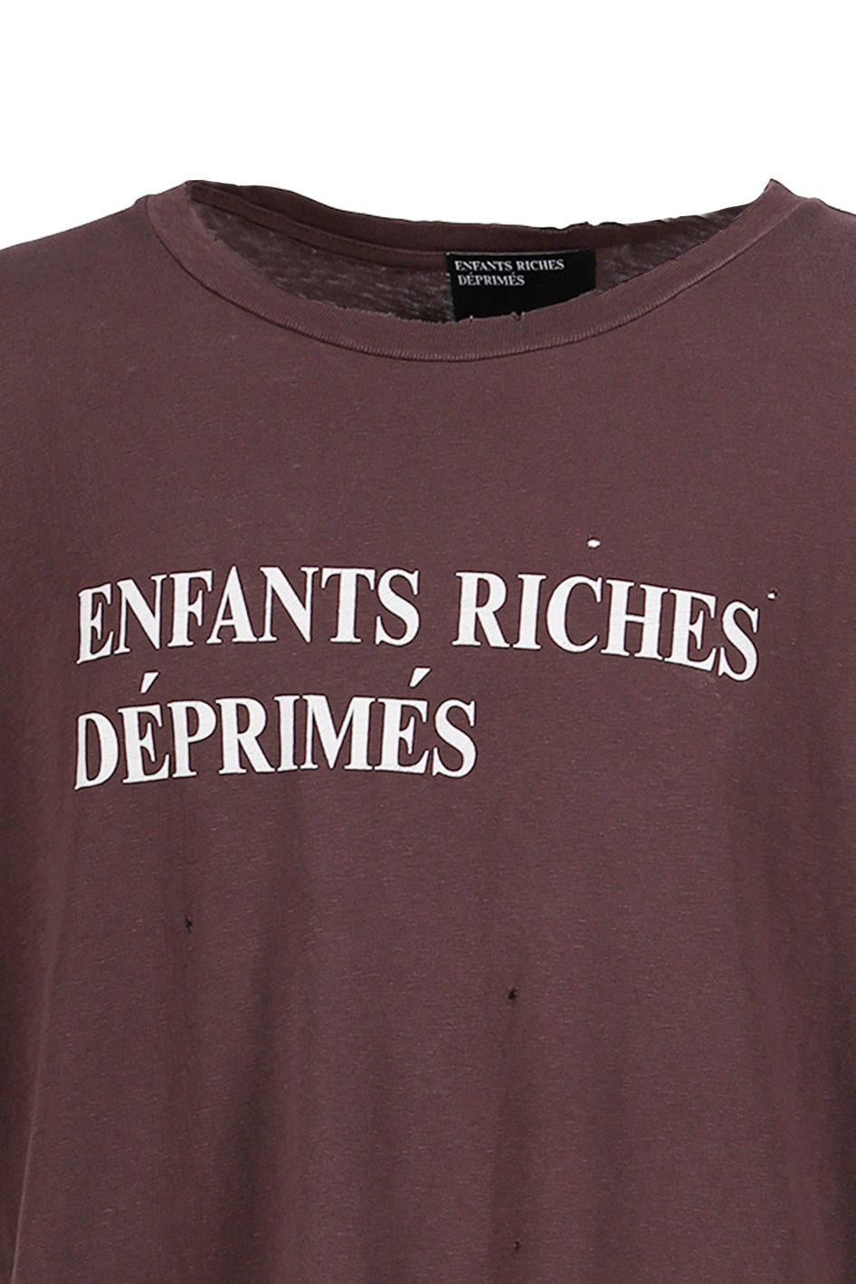 CLASSIC LOGO T-SHIRT / MUD RED 