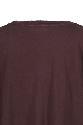 CLASSIC LOGO T-SHIRT / MUD RED 