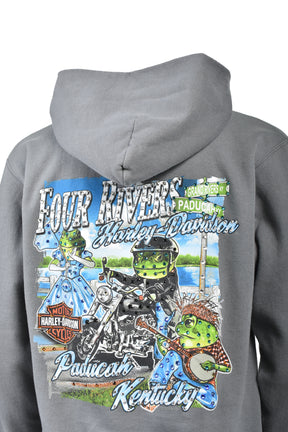 FOUR RIVER HOODIE / GRY