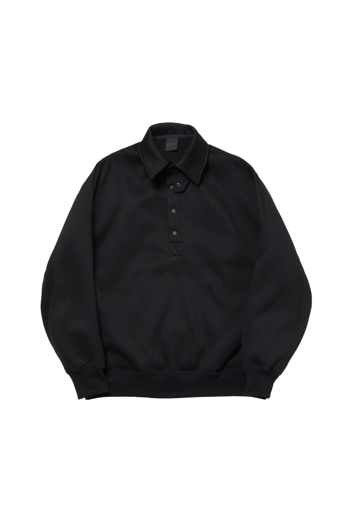 TECH SWEAT SNAP PULLOVER / BLK