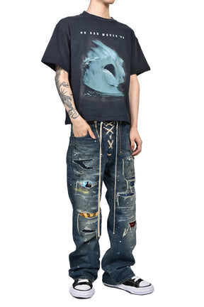 J/N×OVERDESIGN SLIDE DENIM PANTS / IND