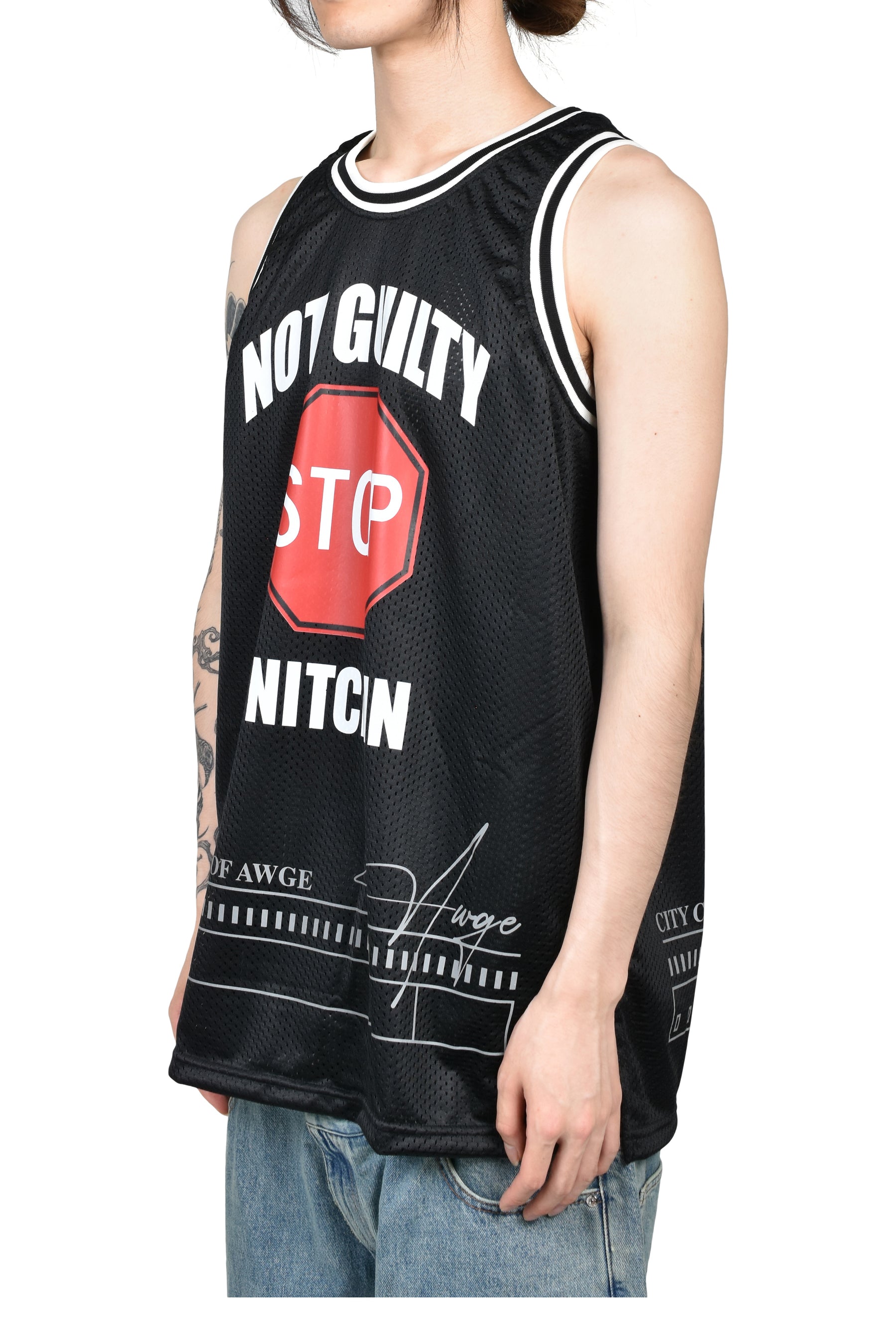 NOT GUILTY TANK / BLK
