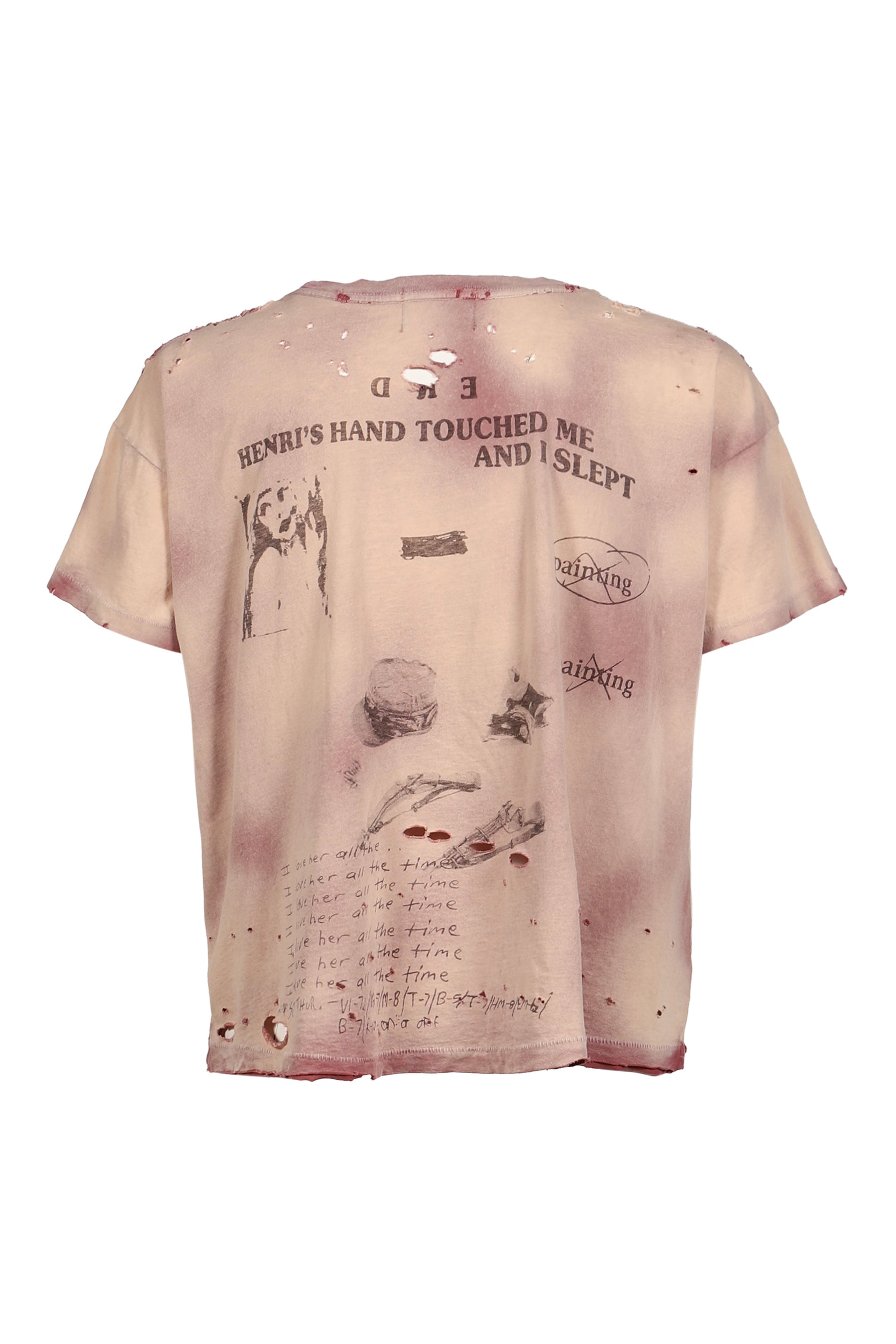 13 DAYS IN DETOX T-SHIRT / DESTROYED BRW
