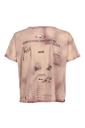13 DAYS IN DETOX T-SHIRT / DESTROYED BRW