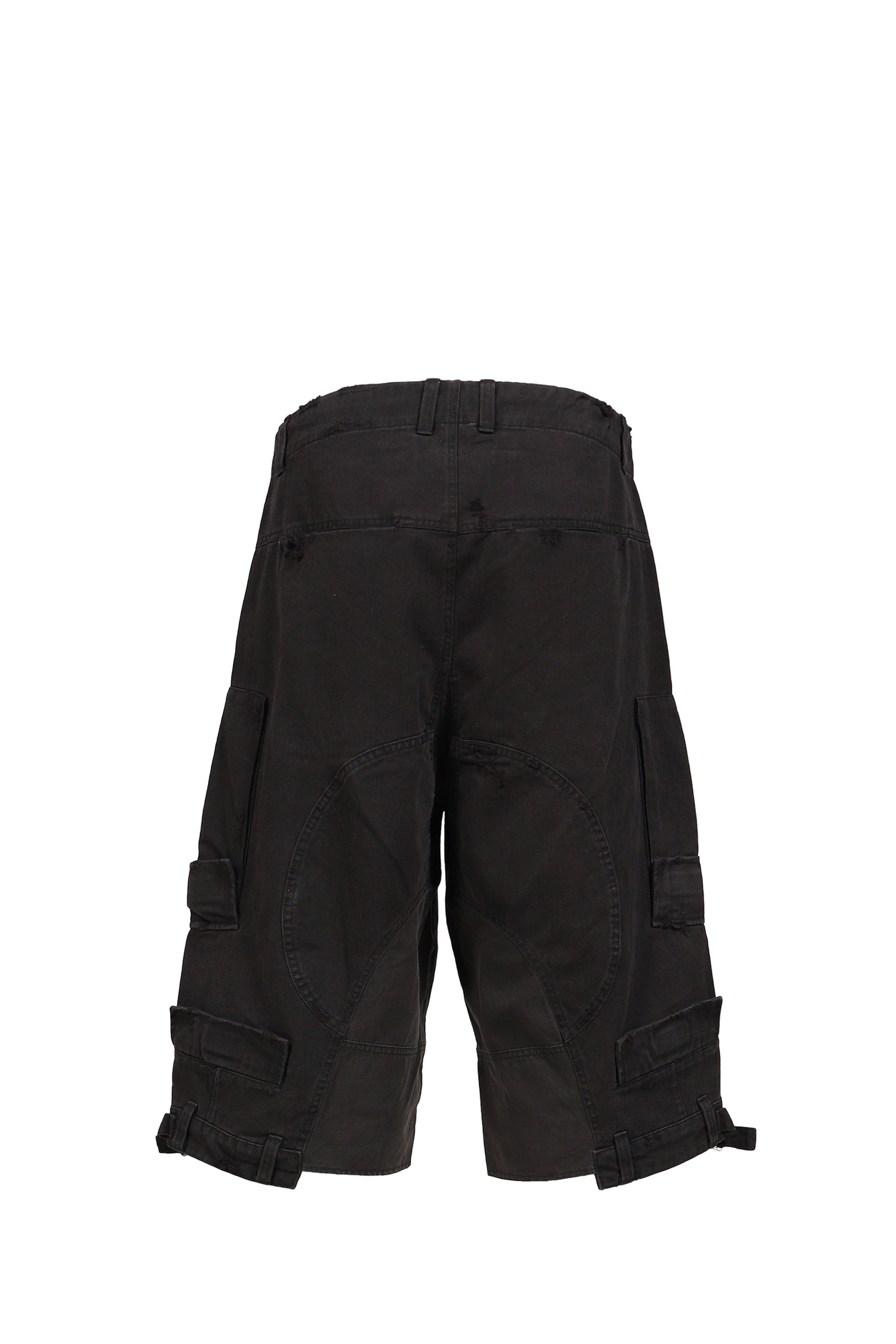 UPSIDE CARGO SHORTS / BLK